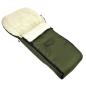 Preview: BAMBINIWELT Winterfusssack für Kinderwagen und Buggy, 108cm, Wolle, Design UNI