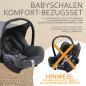 Preview: BAMBINIWELT Ersatzbezug für Maxi-Cosi CabrioFix, 6-tlg. Komplett-Set, MELIERT