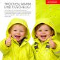 Preview: BAMBINIWELT Regencape, Regenponcho für Kinderfahrradsitz, Reflektorstreifen, auch mit Kinderhelm nutzbar