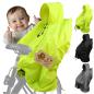 Preview: BAMBINIWELT Regencape REGENPONCHO für Kinderfahrradsitz SOFTSHELL Fleece Schutz