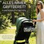 Preview: BAMBINIWELT universal Buggy ORGANIZER, Kinderwagen-Tasche, Wickeltasche mit Getränkehalter