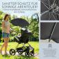 Preview: BAMBINIWELT universaler Sonnenschirm für Kinderwagen/Buggy UNI (rund)