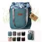 Preview: BAMBINIWELT Wickeltasche Schultertasche Shopper aus Leder für Kinderwagen Buggy