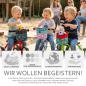 Preview: BAMBINIWELT Lenkertasche, Lenkerkorb, OFFEN für Dreirad, Laufrad, Rutschfahrzeug, Fahrradtasche für Kinder, wasserabweisend, z.B. Puky Wutsch