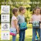 Preview: BAMBINIWELT Lenkertasche für Puky, Roller und Fahrrad, Fahrradtasche für Kinder, wasserabweisend, mit Schultergurt