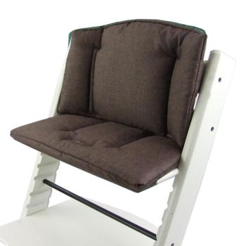 BAMBINIWELT Ersatzbezug für Stokke Tripp Trapp, MELIERT (rund)