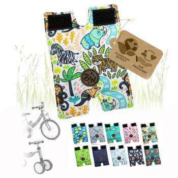 BAMBINIWELT Lenkerpolster, Lenkerschutz für Scooter, Laufrad, Dreirad, Fahrrad