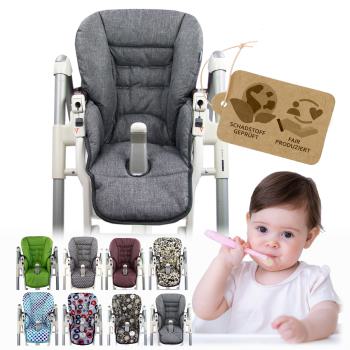 BAMBINIWELT Ersatzbezug für Peg Perego Modell Prima Pappa Diner, MELIERT
