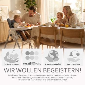 BAMBINIWELT Ersatzbezug für Peg Perego Modell Zero 3, MELIERT