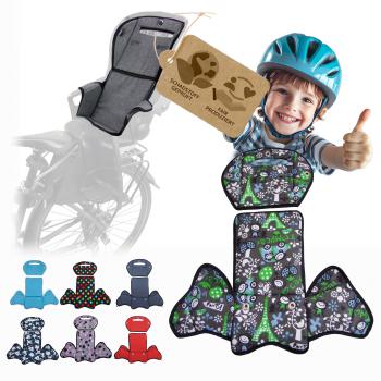 BAMBINIWELT Ersatzbezug, Sitzkissen, Bezug für Fahrradsitz, Modell Römer Jockey (Mod. 4) DESIGN