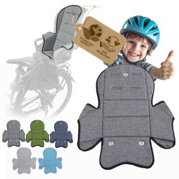 BAMBINIWELT Ersatzbezug, Sitzkissen, Bezug für Fahrradsitz, Modell Römer Jockey (Mod. 5) MELIERT