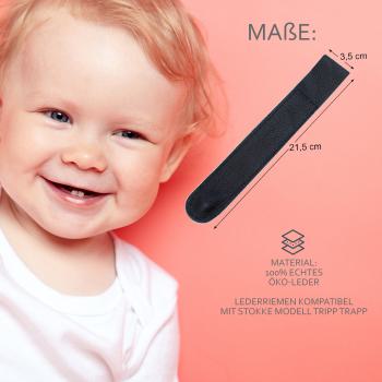 BAMBINIWELT Lederriemen für Stokke Tripp Trapp, UNI