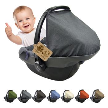 BAMBINIWELT Sonnenverdeck für Maxi-Cosi Pebble, UV50+, MELIERT