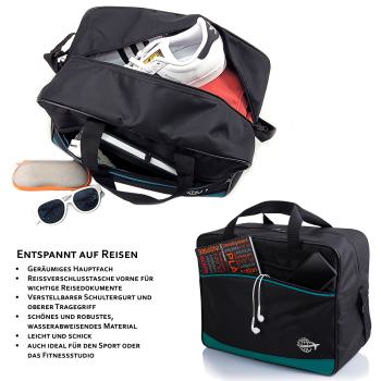 BAMBINIWELT Handgepäck, Reisetasche, Boardgepäck, Bordcase 40x25x20cm oder  40x30x20cm