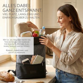 BAMBINIWELT Fahrradtasche, Gepäckträgertasche, Rucksack, Fahrradrucksack