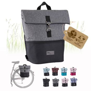 BAMBINIWELT Fahrradtasche, Gepäckträgertasche, Rucksack, Fahrradrucksack