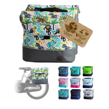 BAMBINIWELT Gepäcktasche, Gepäckträgertasche für Fahrrad, Fahrradtasche für Kinder, wasserabweisend, z.B. für alle Puky Räder