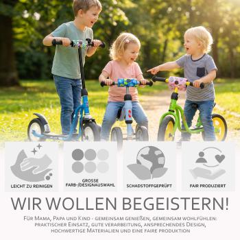 BAMBINIWELT Lenkerpolster, Lenkerschutz für Scooter, Laufrad, Dreirad, Fahrrad