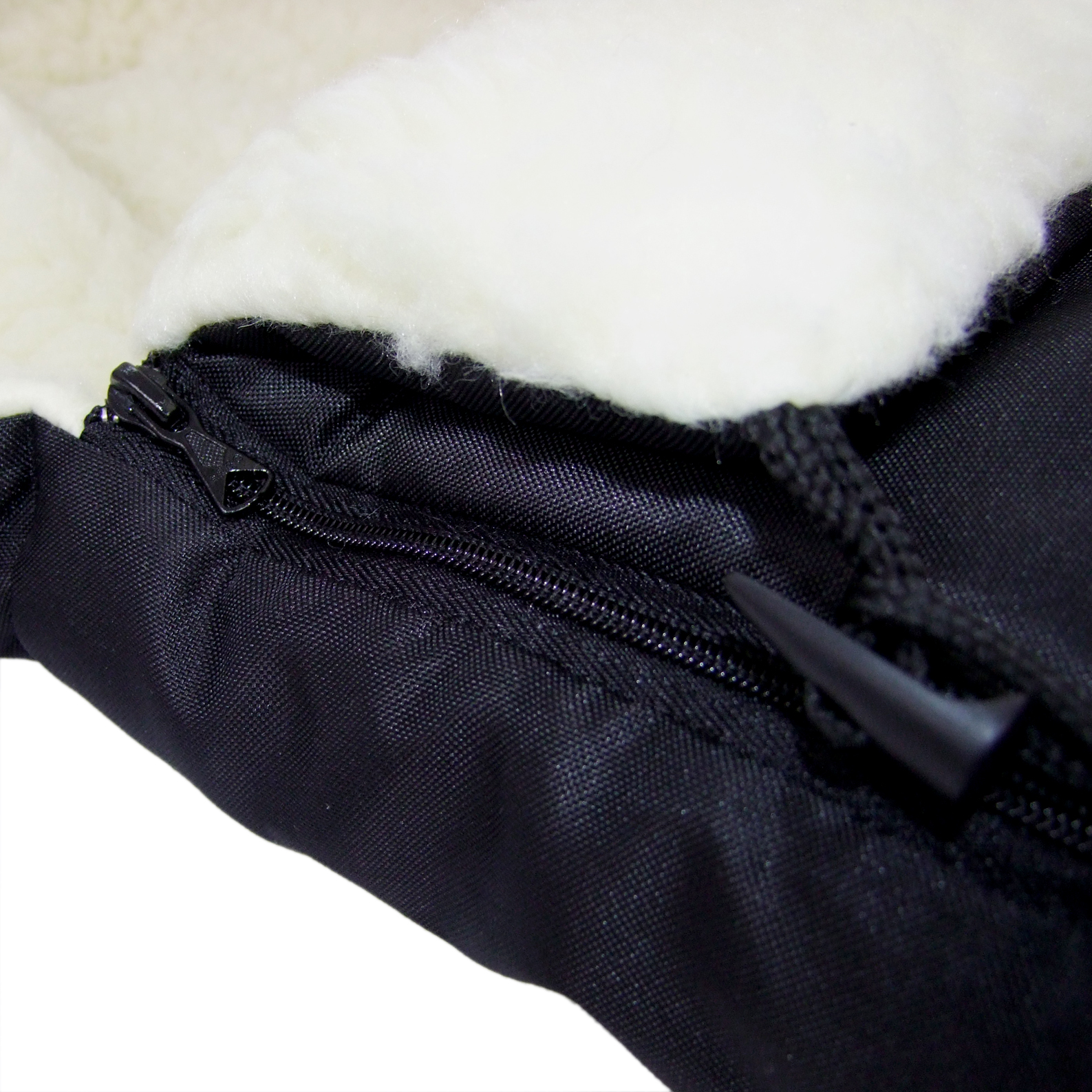 BAMBINIWELT MUFF+WINTERFUSSSACK Kinderwagen Buggy Fußsack 108cm WOLLE LINIERT