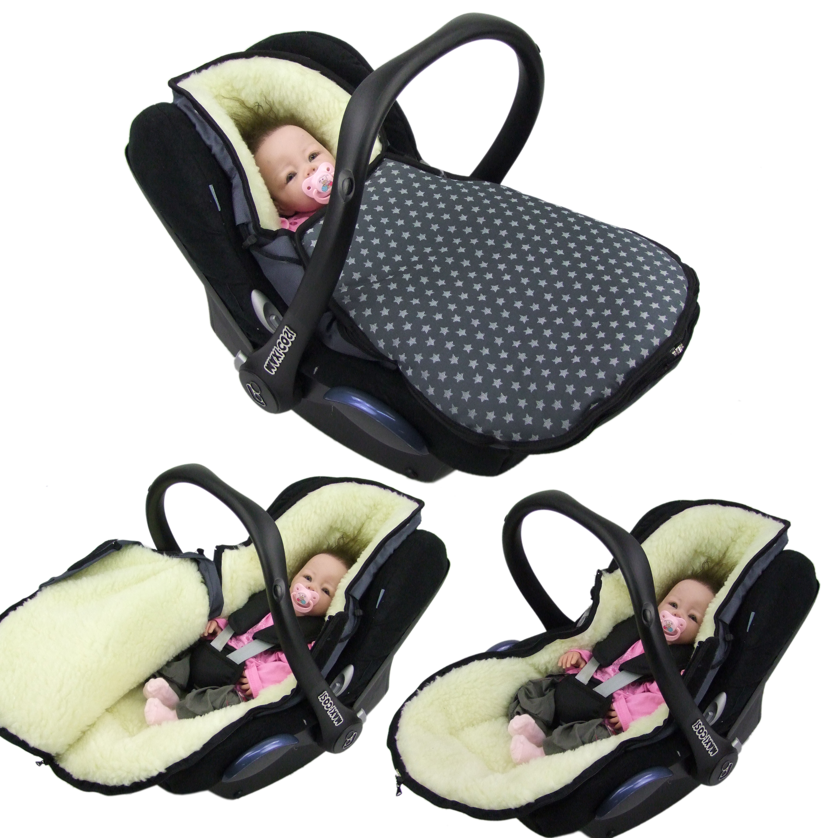 Babyschale Wetterschutz Universal Kinder Autositz Regenschutz für den  Außenbereich