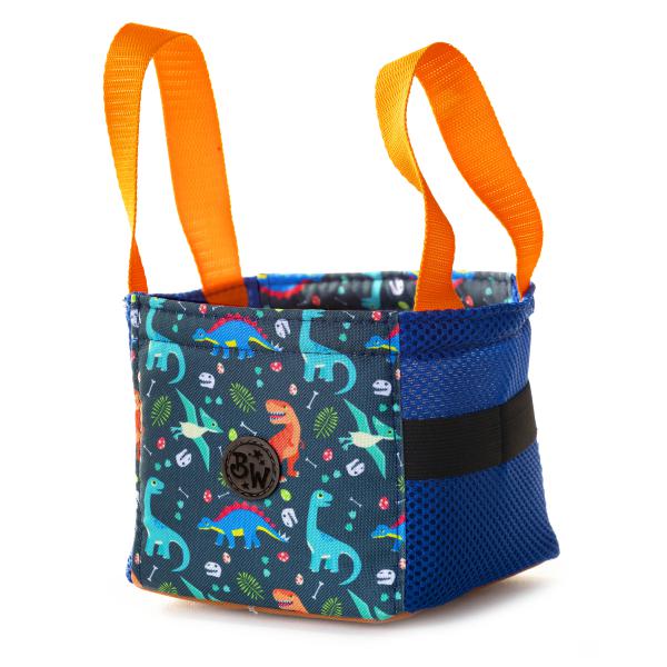 BAMBINIWELT Musikbox-Tasche für Hörwürfel z.B. Toniebox und Tigerbox Touch, Halterung für Tonies KLEIN