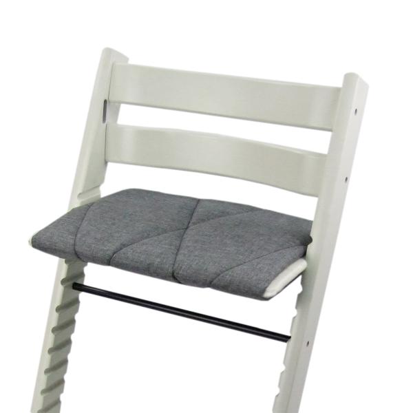 BAMBINIWELT Kissen für Erwachsene, Sitzkissen für Trittbrett, kompatibel mit Hochstuhl Stokke Tripp Trapp