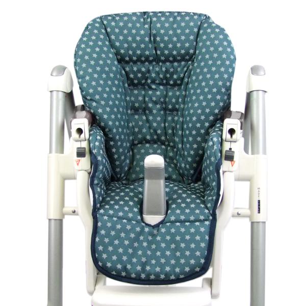 BAMBINIWELT Ersatzbezug für Peg Perego Modell Prima Pappa Diner, STERNE