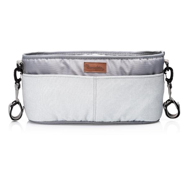 BAMBINIWELT universal Buggy ORGANIZER, Kinderwagen-Tasche, Wickeltasche mit Getränkehalter