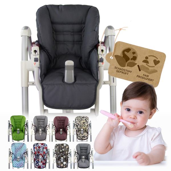 BAMBINIWELT Ersatzbezug für Peg Perego Modell Prima Pappa Diner, UNI