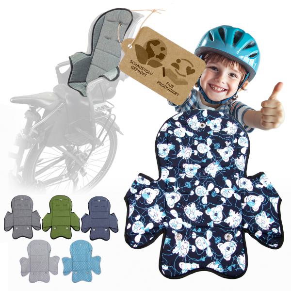 BAMBINIWELT Ersatzbezug, Sitzkissen, Bezug für Fahrradsitz, Modell Römer Jockey (Mod. 5) DESIGN