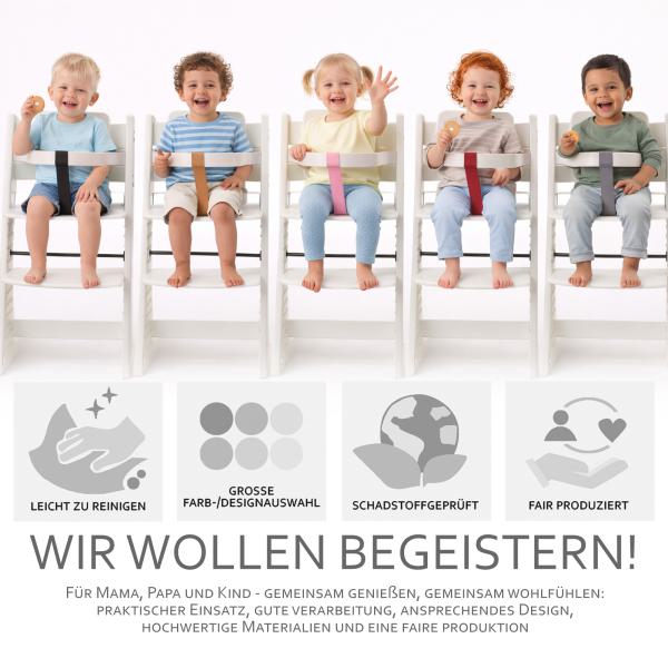 BAMBINIWELT Lederriemen für Stokke Tripp Trapp, UNI