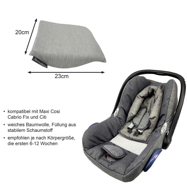BAMBINIWELT Sitzkeil Sitzverkleinerer für Babyschale von MaxiCosi Cabriofix oder Citi