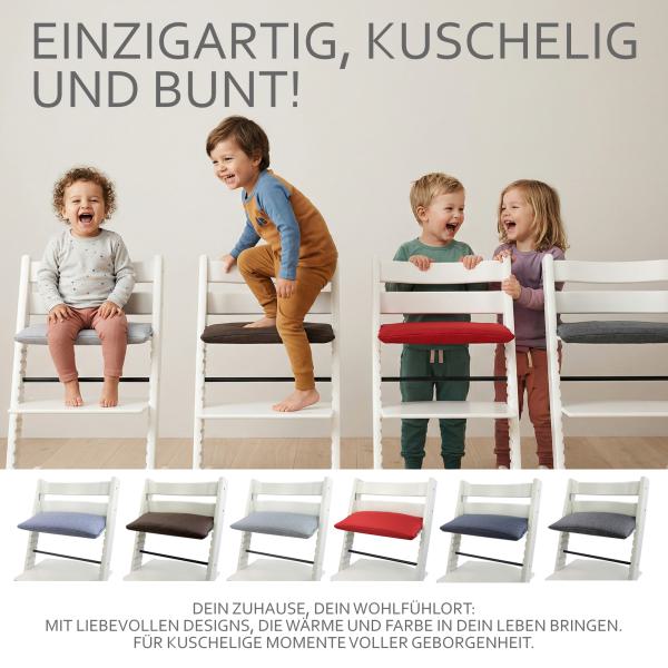 BAMBINIWELT Ersatzkissen für Stokke Tripp Trapp, MELIERT (1-teilig)