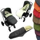 BAMBINIWELT Winterfußsack für BUGABOO Cameleon (Model 1 und 2), Sitzauflage, mit Wolle