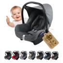 BAMBINIWELT Ersatzbezug für Maxi-Cosi CabrioFix, 6-tlg. Komplett-Set, MELIERT
