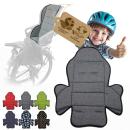 BAMBINIWELT Ersatzbezug, Sitzkissen, Bezug für Fahrradsitz, Modell Römer Jockey (Mod. 2) MELIERT
