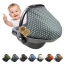 BAMBINIWELT Sonnenverdeck für Maxi-Cosi Pebble, UV50+, STERNE