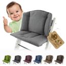 BAMBINIWELT Ersatzbezug für Stokke Tripp Trapp, MELIERT (rund)