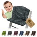 BAMBINIWELT Ersatzbezug für Stokke Tripp Trapp, STERNE (rund)