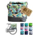 BAMBINIWELT Gepäcktasche, Gepäckträgertasche für Fahrrad, Fahrradtasche für Kinder, wasserabweisend, z.B. für alle Puky Räder