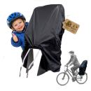 BAMBINIWELT Regenhaube für Römer-Fahrradsitz, UNI SCHWARZ